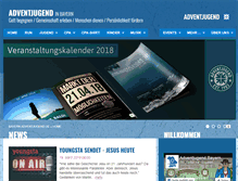 Tablet Screenshot of bayern.adventjugend.de